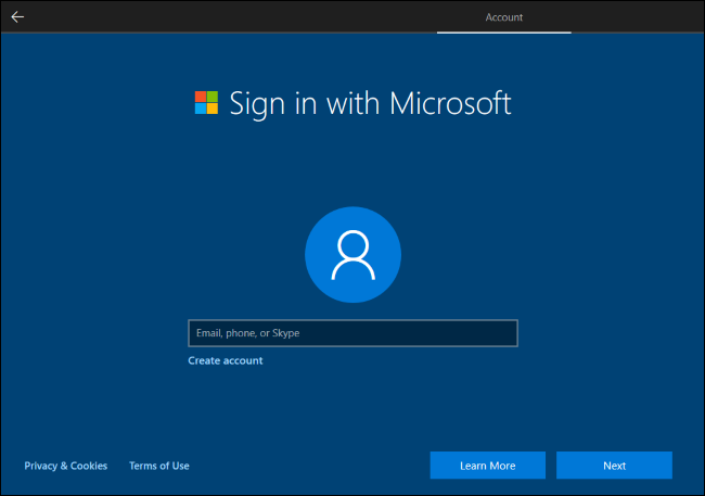 Windows10登录不上Micrsoft账户，解决办法